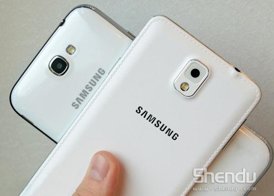 三星Galaxy Note 3真機(jī)鑒賞 對(duì)比Note 2機(jī)身