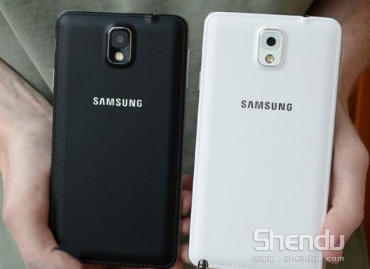 三星Galaxy Note 3真機(jī)鑒賞 對(duì)比Note 2機(jī)身