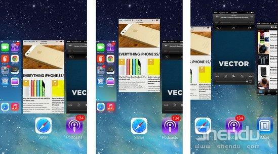 蘋果iOS 7系統(tǒng)五大手勢操作功能及秘制技巧