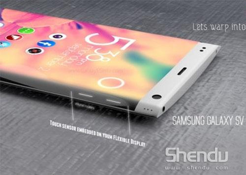 三星Galaxy S5設計概念圖曝光 5.3英寸柔性屏