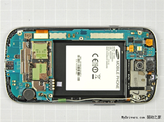 Android機(jī)皇：Galaxy S III真機(jī)拆解探秘