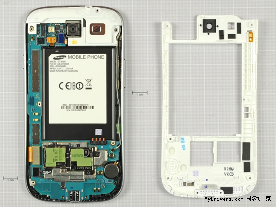 Android機(jī)皇：Galaxy S III真機(jī)拆解探秘